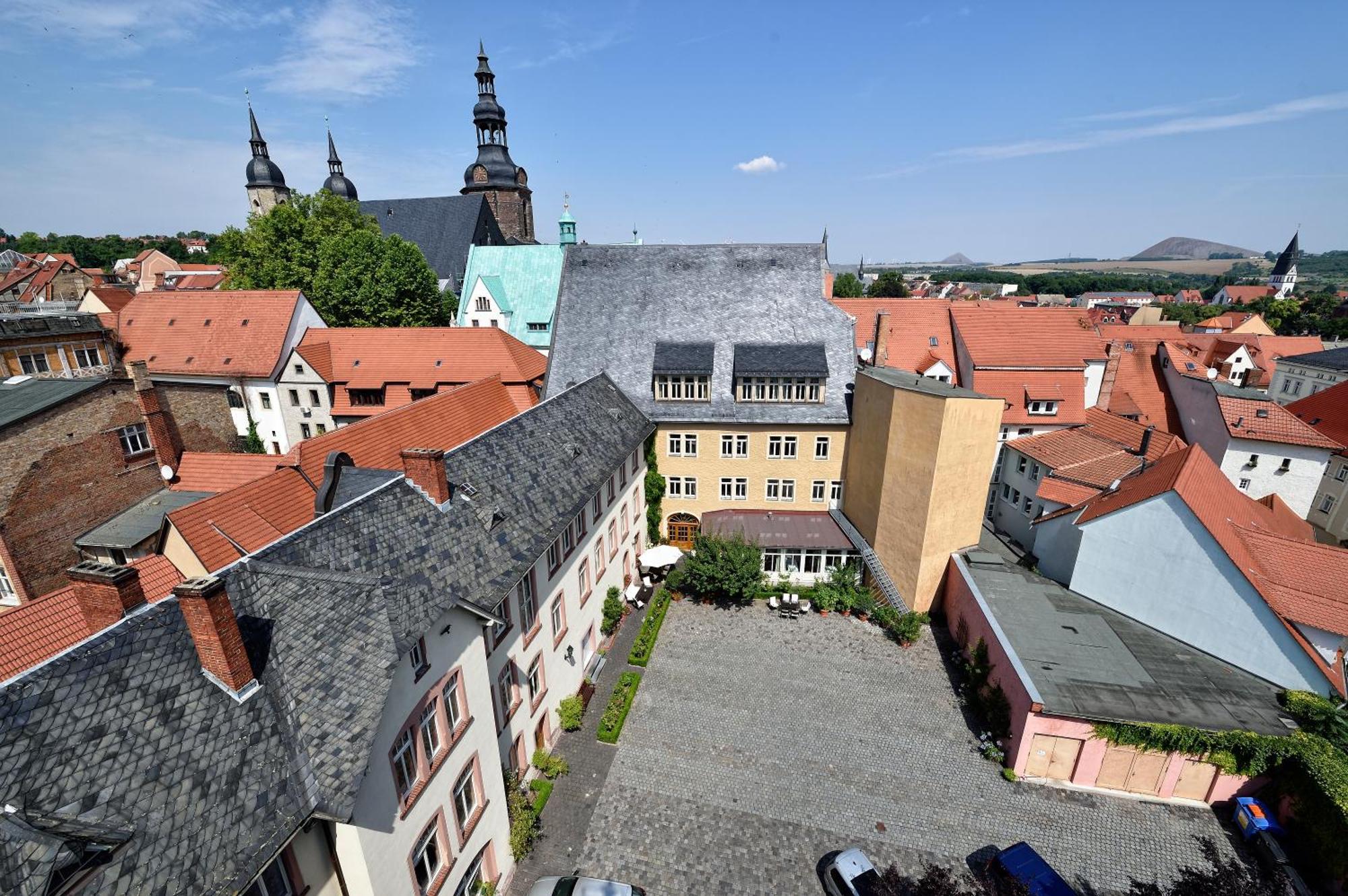 Hotel Graf Von Mansfeld Lutherstadt Eisleben Ngoại thất bức ảnh