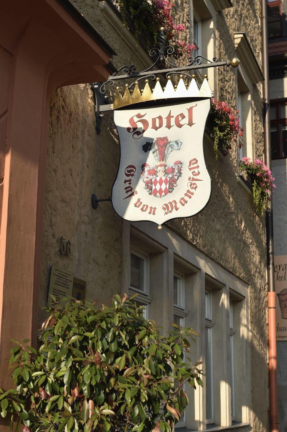 Hotel Graf Von Mansfeld Lutherstadt Eisleben Ngoại thất bức ảnh